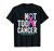 Thyroid Cancer Awareness Not Today Survivor Ribbon Gift T-Shirt
