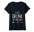 Womens If I_m Drunk It_s Her Fault V-Neck T-Shirt