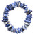 Zenergy Gems Charged Natural Sodalite Flat Chunky Nugget Crystal Bead Bracelet  Plus Selenite Charging Heart -Included-