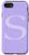 iPhone SE -2020-   7   8 Lavender Gray Letter S Initial Monogram Light Purple Lilac Case