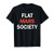 Flat Mars Society Funny Earth Red Planet T-Shirt