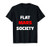 Flat Mars Society Funny Earth Red Planet T-Shirt