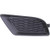 Fog Light Cover for Dodge Charger 11-14 Left Black -R T- SE SXT Models