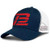 TB12 Logos Adjustable Baseball Cap Strapback Vintage Dad Hat Unstructured Trucker Hat Navy-Blue