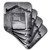 3dRose cst_50873_1 Ansel Adams Sw Church Photography-Soft Coasters, Set of 4