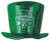 Glitz _N Gleam Leprechaun Hat Party Accessory -1 count- -1 Pkg-