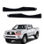 Three T Black Car Front Bupmer Headlight Lower Filler Retainer Molding Trim Panels Fit for Toyota Tacoma 2005-2011