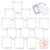 15 PCS 6 oz Clear Plastic Round Storage Jars Plastic Jars with Lids Wide-Mouth Plastic Containers Jars with Lids for Dry Food Beads Jam and Honey Storage