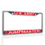 Fastasticdeals Metal Insert License Plate Frame U.S. Army Jumpmaster Weatherproof Car Accessories Chrome 2 Holes Solid Insert
