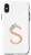 iPhone X XS Minimal Rose Floral Monogram Letter S  Cute Flowers Case