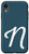 iPhone XR Matching Initial Letter N Pacific-Blue Alphabet Monogram Case