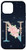 iPhone 12 mini Floral Monogramm Letter N Stars Blue Background Case
