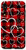 iPhone XS Max Valentines Day Cute Hearts Love Pattern With Red Plaid Case