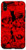iPhone XS Max black floral Skulls red skeleton creepy halloween Case