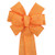 Orange Rustic Fall Halloween Wreath Bow with Color and Size Options