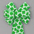 Shamrock St. Patrick_s Day Wreath Bow in 2 Size Options