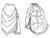 1870 - 1880_s Bustled Apron Overskirt Pattern