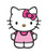 Wind N Sun Hello Kitty SkyPals 27inch  DLX Nylon Kite - Hello Kitty