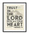 Vintage Bible Page Verse Scripture  Trust in the Lord Proverbs 3 5 Art Print  Unframed  Christian Wall and Home Decor Poster  All Sizes