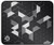 SteelSeries 63400 SteelSeries QcK Limited Gaming Surface - Medium Stitched Edge Cloth - Extra Durable - Optimized For Gaming Sensors - Black/Silver