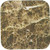 3dRose CST_112130_1 Emperador Dark Marble Print-Soft Coasters, Set of 4
