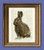 RABBIT Little Bunny Foo-Foo beautifully upcycled vintage dictionary page book art print