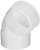 GENOVA PRODUCTS 40660 6inch  S and D 45D PVC ELBOW