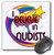 3dRose LLC 8 x 8 x 0.25 Inches Mouse Pad, I Believe in Nudists Cute Believer Design (mp_166716_1)