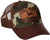 John Deere Men_s Camo and Mesh Suede Patch  Brown  One Size