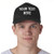 Custom Hat Add Your Own Text Embroidered Adjustable Size Baseball Cap Black