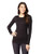 Womens Lightweight Baselayer Crew Top  Black  Size Small