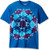 Liquid Blue Men_s Unprinted Blue Mandala Short Sleeve T-Shirt  Multi Tie Dye  Medium