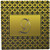 3dRose LLC Elegant Letter D Embossed in Gold Frame Over a Black Fleur-De-Lis Pattern on Gold Background Pattern Mouse Pad (mp_36082_1)