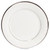 Lenox Solitaire White Platinum Banded Bone China Dinner Plate