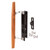 Slide-Co 142246 Sliding Door Handle Set, Mid Body Hook, Keyed, Black Diecast