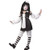 Fun World Children_s Goth Ann Costume -Size Medium 8-10-