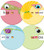 Carson-Dellosa Curriculum Cut-Outs, Word wheels Set