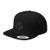 Speedy Pros Capricorn Embroidered Flat Visor Snapback Hat Black