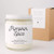 Pumpkin Spice Scented Candle  8oz  100 Percent  Soy Wax  Fall Candle
