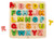 Hape Chunky Alphabet Wooden Puzzle Game, Multi, 5'' x 2''