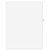 Kleer-Fax 90000 Series Numerical Side Tab Index Divider Printed 85 - 25 Tab-s- Set - 8.5inch  x 11inch  - 25