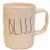 Rae Dunn Magenta Ceramic Coffee Mug Bliss