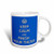 3dRose 193309_3"Keep Calm and Finish Your Thesis Magic Transforming Mug, 11 oz, Blue