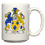 Costello Coat of Arms Costello Family Crest 15 Oz Ceramic Coffee Cocoa Mug by Carpe Diem Designs  Made in the U.S.A.