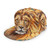 Adults Teens Snapback Flat Bill Brim Cap  Head of Lion King  Cool Hip Hop Hat Trucker Sun Hat Breathable Adjustable Baseball Caps