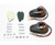 K and S Technologies Marker Lights Flush Mount Single Filament Carbon Smoke