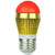 Sunlite 80346-SU S14/3LED/3W/FR/R/D LED 120-volt 3-watt Medium Based S14 Lamp, Red