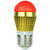 Sunlite 80346-SU S14/3LED/3W/FR/R/D LED 120-volt 3-watt Medium Based S14 Lamp, Red