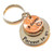 6 Down and Forever To Go 2015 Year Nickel and Penny Key Chain 6th Wedding Anniversary Gift