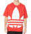 adidas Originals Men_s Big Trefoil Boxy T-Shirt  Lush Red  XS adidas Originals Men_s Big Trefoil Boxy T-Shirt  Lush Red  XS